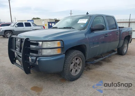 2010 Chevrolet Silverado 1500 Lt из США, поврежденный, VIN 3GCRCSE00AG151341